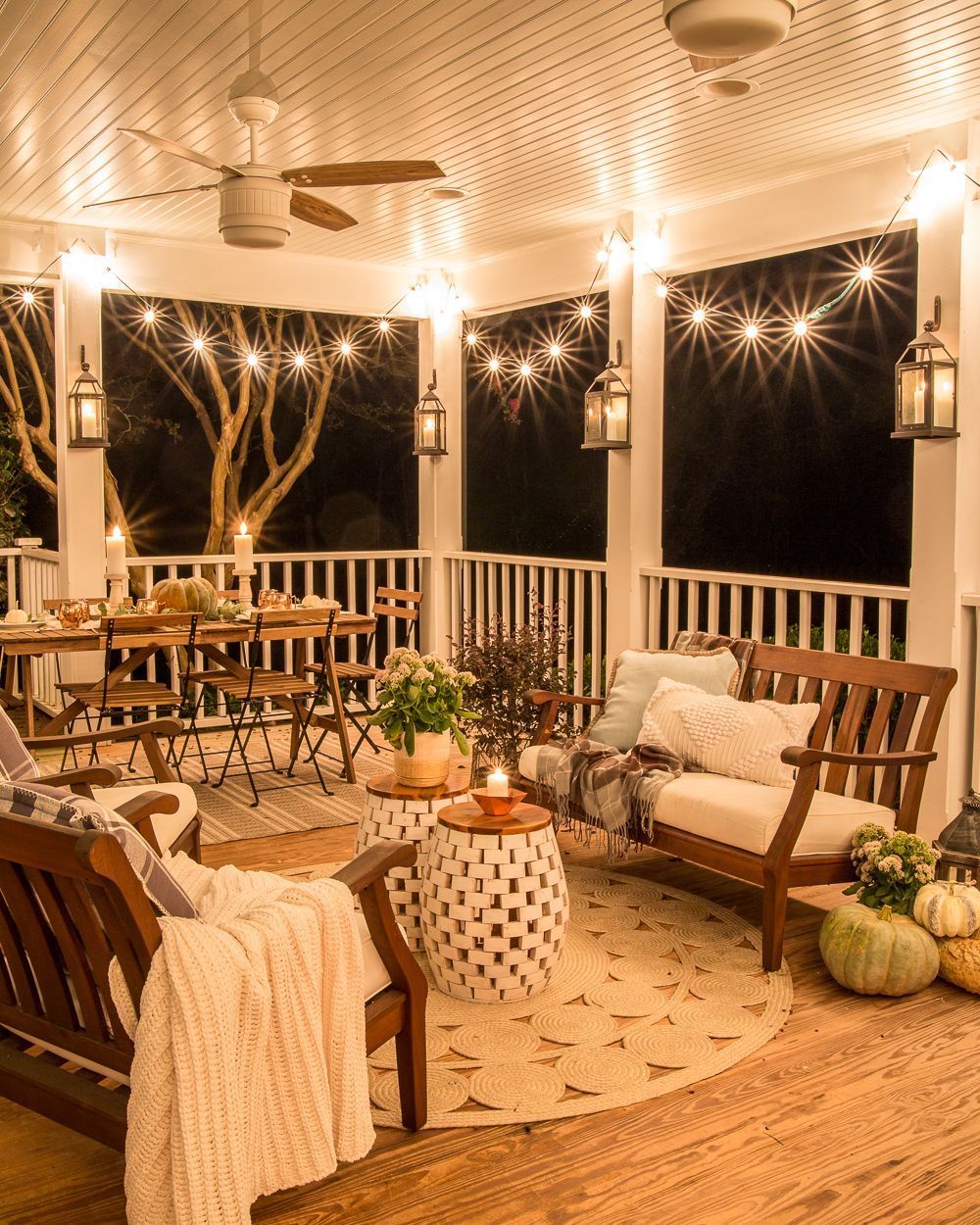 Fall Back Porch & Choosing the Best Capsule Decor - Bless'er House -   diy House simple