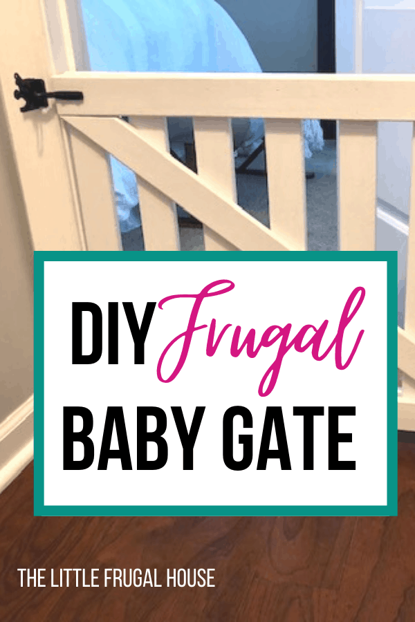 DIY Baby Gate - Or Dog Gate - The Little Frugal House -   diy House simple