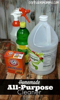 Homemade All-Purpose Cleaner -   diy Kitchen cleaner