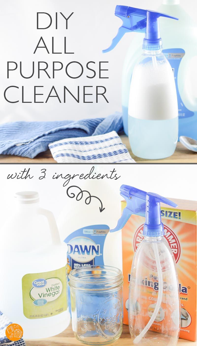How to Make DIY All Purpose Cleaner with Supplies You Have at Home -   diy Kitchen cleaner
