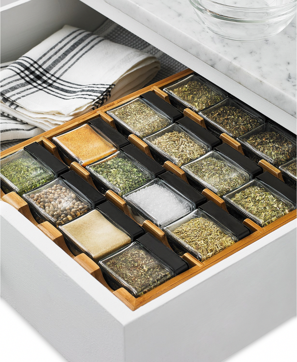 Cube Spice Rack, Created for Macy's -   diy Kitchen rack