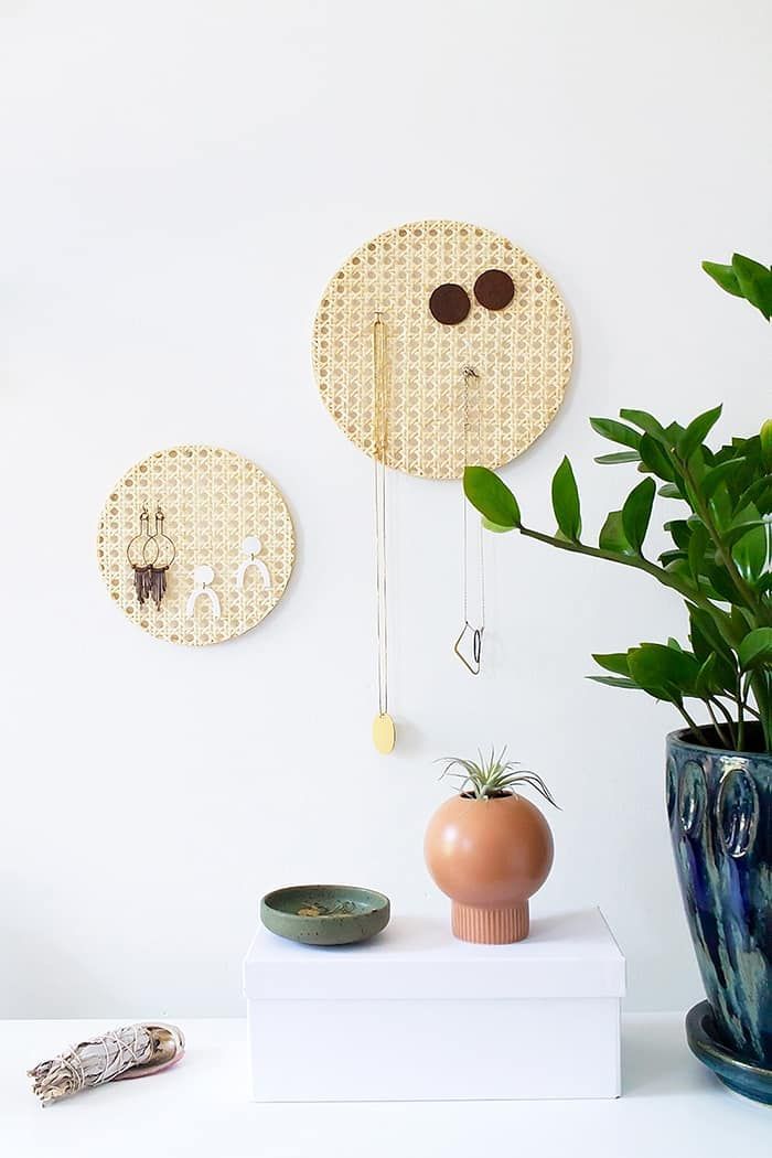 How to DIY with rattan -   diy Organizador casa