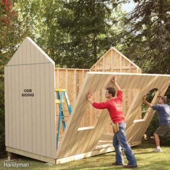 How to Build a Shed on the Cheap -   diy Outdoor shed