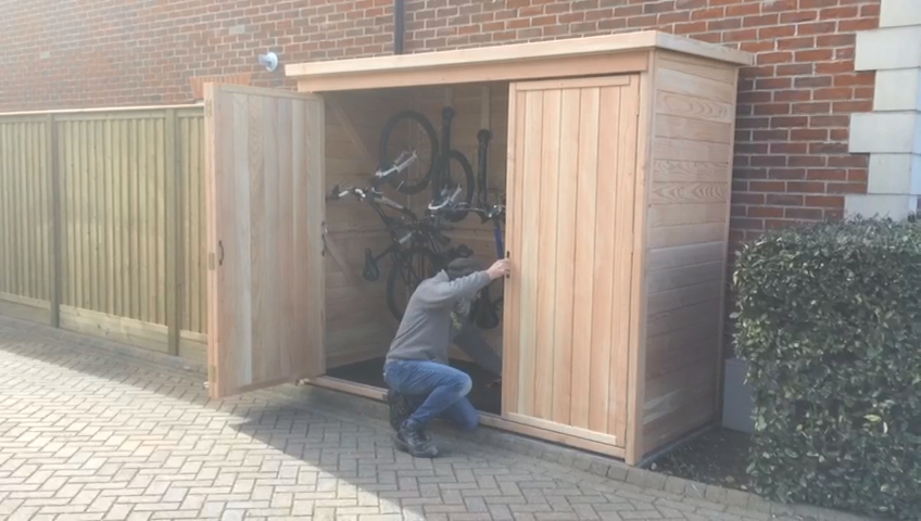The Bike Shed Company -   diy Outdoor shed