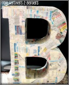 diy Paper letter