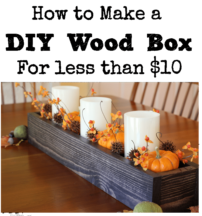 diy Wood box