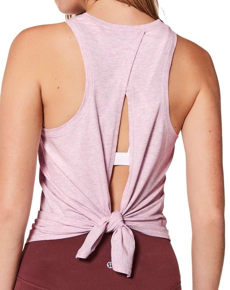 Lululemon | Pink All Tied Activewear Top Size 10 (M) -   fitness Fashion lululemon