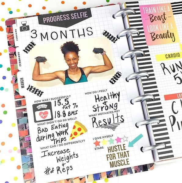 Plan a Fit Life in the MINI Fitness Happy Planner® -   fitness Planner mambi