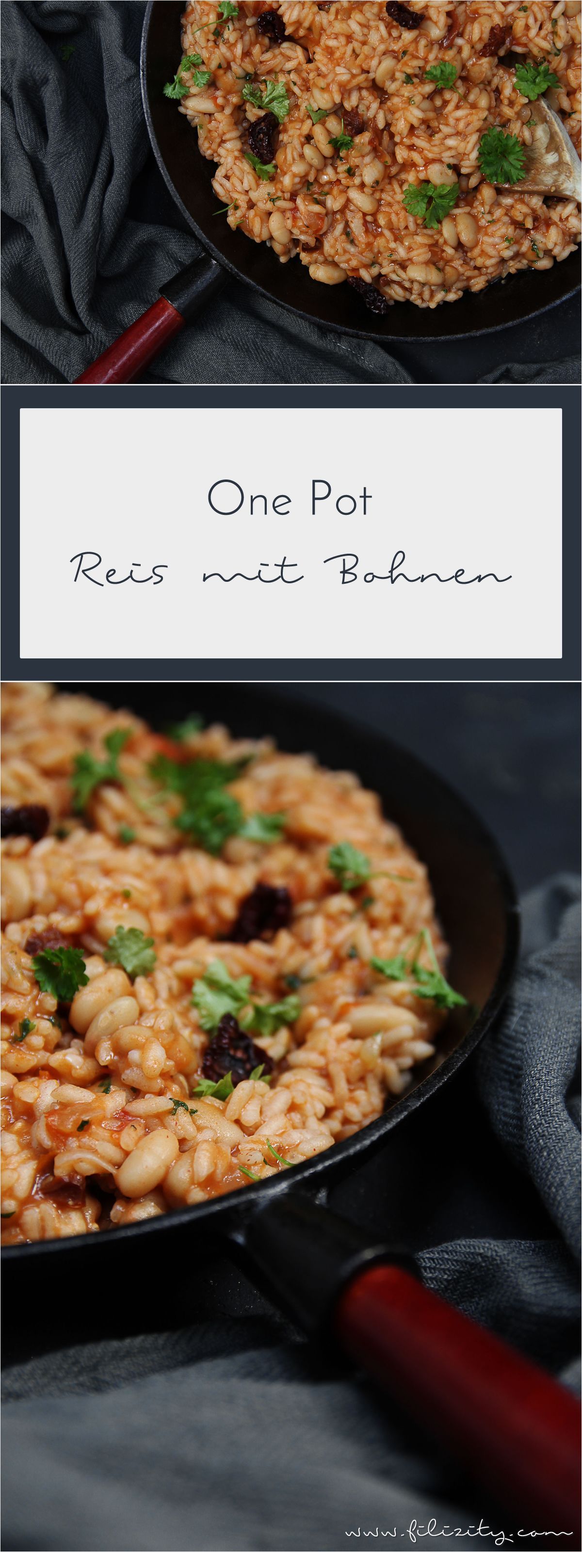 One Pot Reis mit Bohnen | Filizity.com -   fitness Rezepte reis