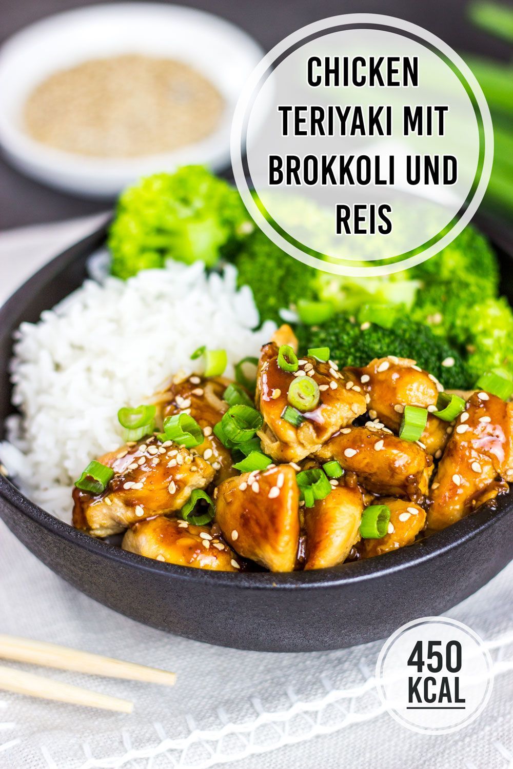 Chicken Teriyaki mit Brokkoli und Reis (einfaches Rezept und kalorienarm) -   fitness Rezepte reis
