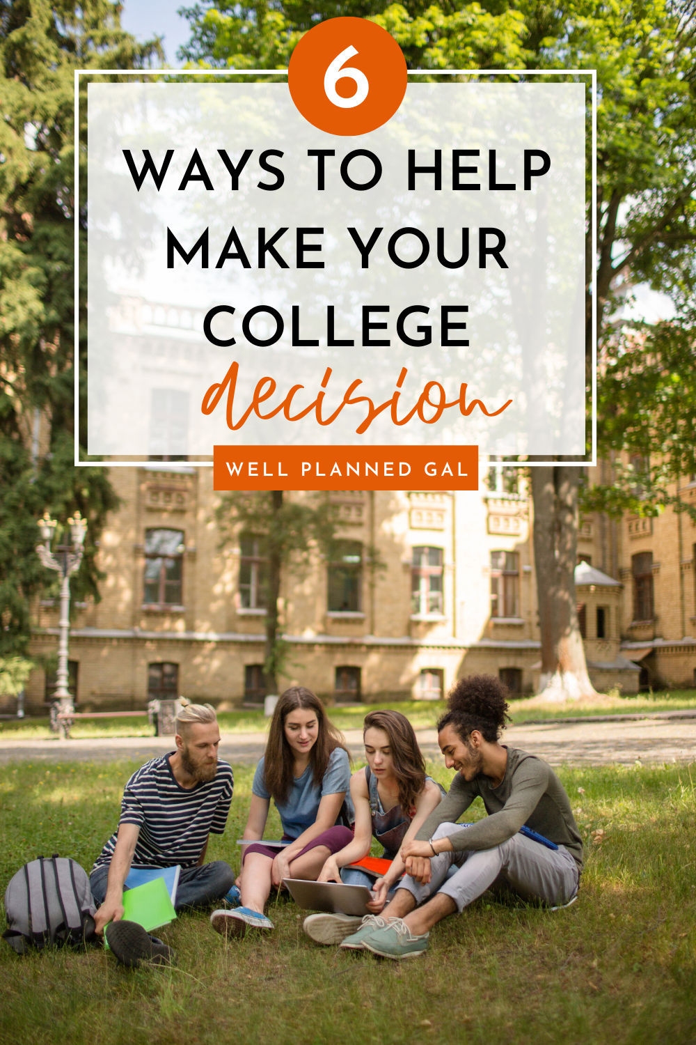 Six Tips for Helping Your Student Choose a College | Well Planned Gal -   style College university