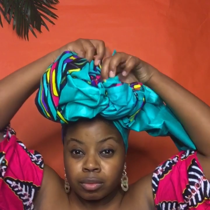 Headwrap Tutorial -   style Hair african