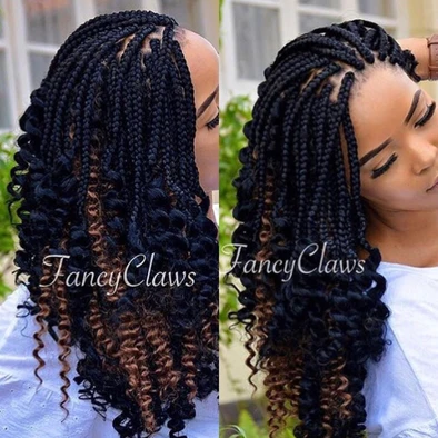 Braided Wig for sale Lace Front wigs Micro Box Braids wigs african american braided wigs -   style Hair african