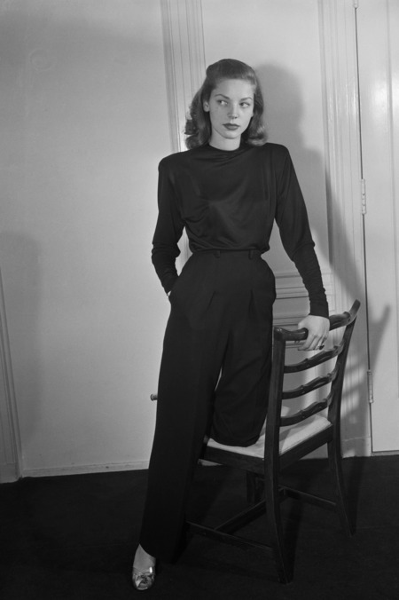 Lauren Bacall Could Teach You  a Thing or 2 About Style -   style Icons celebrity