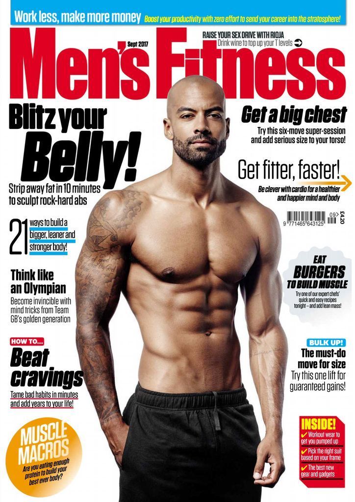 Men's Fitness UK Back Issue September 2017 (Digital) -   thin fitness Men