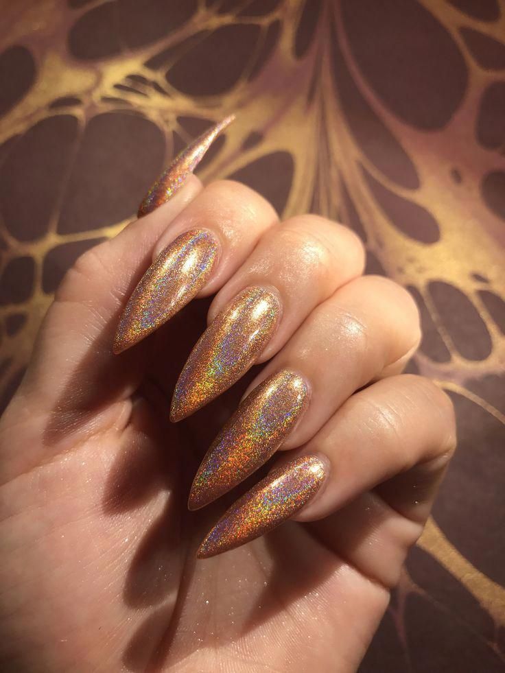 Disco dust -   10 beauty Nails stiletto ideas