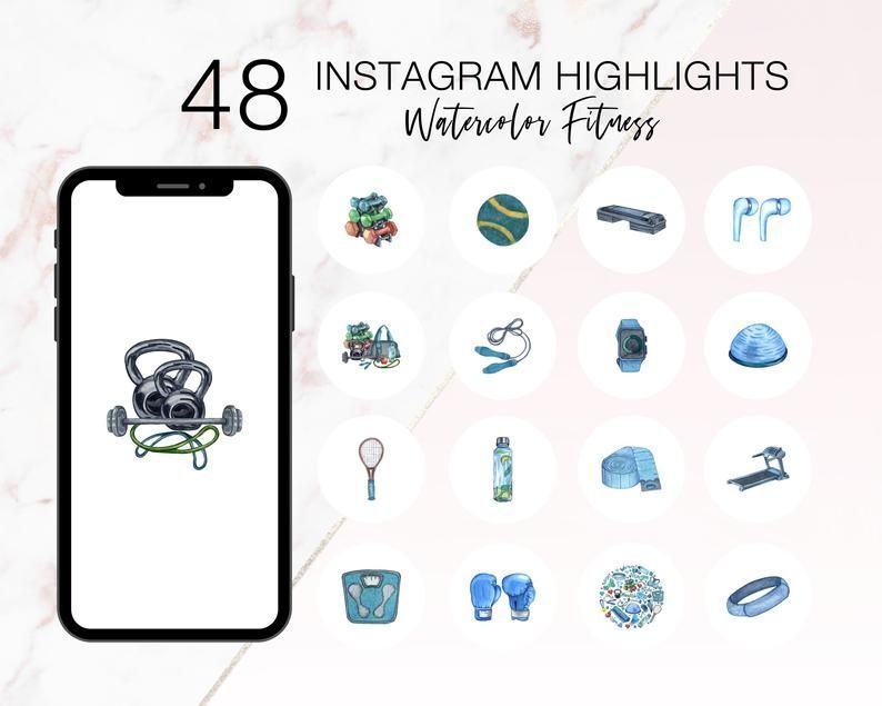 13 fitness Instagram icon ideas