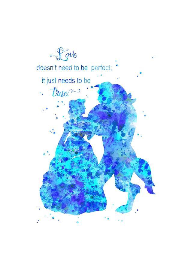 Beauty and the Beast by Rosalis Art -   14 beauty And The Beast quotes ideas