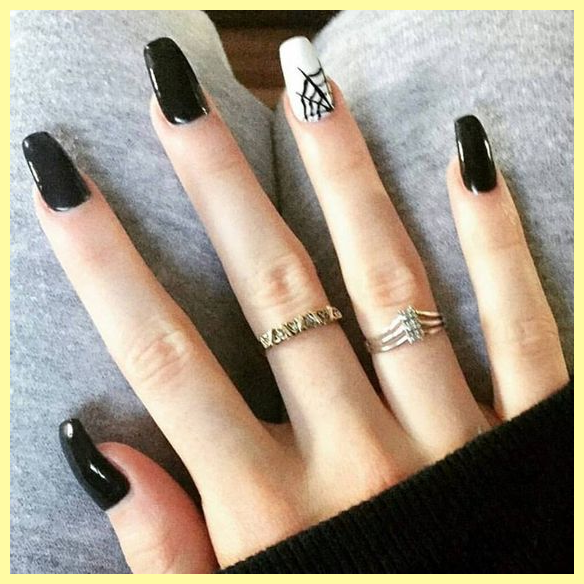 11+ Halloween Nails Acrylic Coffin | Halloween Nails Diy | Halloween Nails Acrylic | 2020 -   14 halloween nails ideas