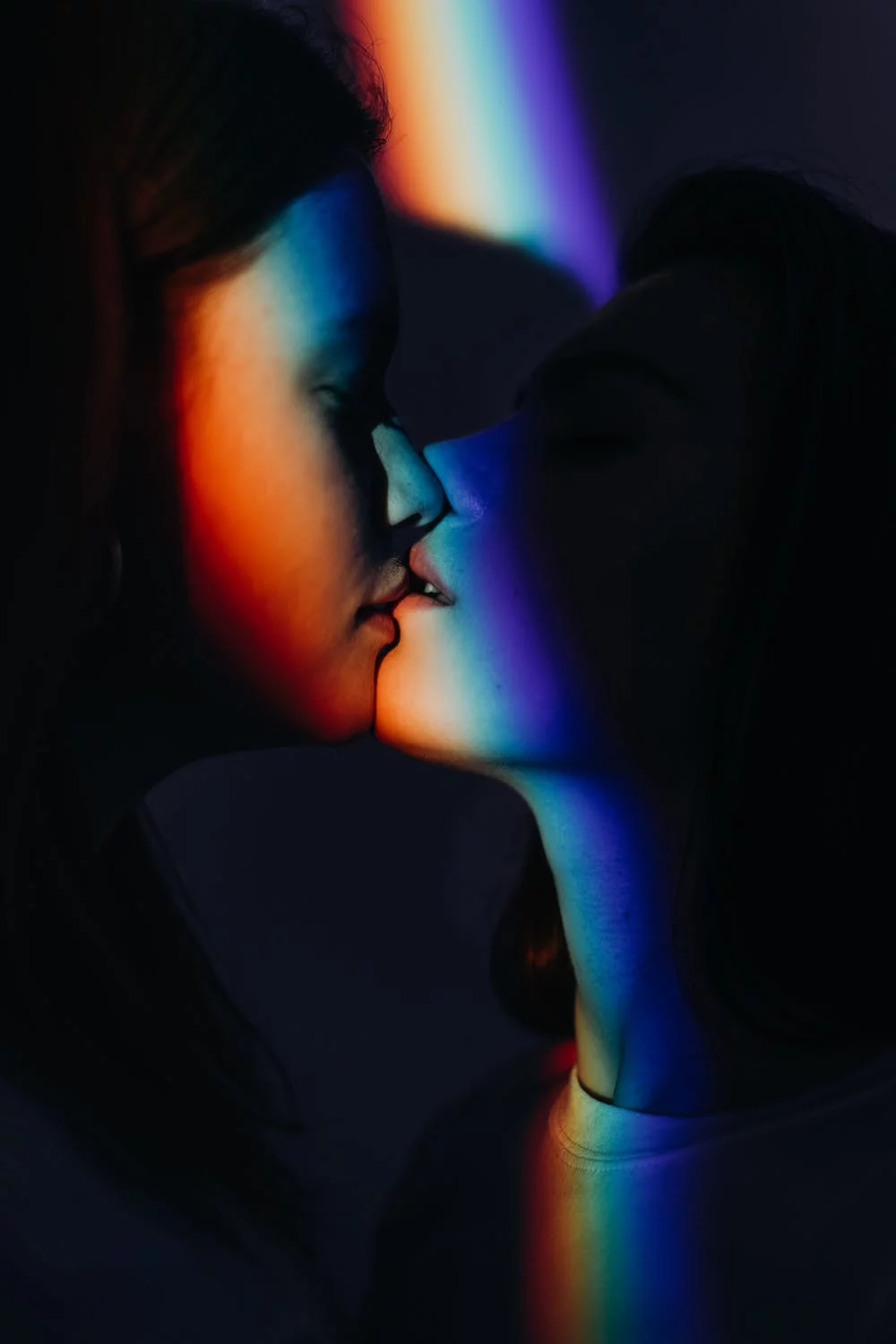 Photo of Women Kissing · Free Stock Photo -   15 beauty Aesthetic couple ideas