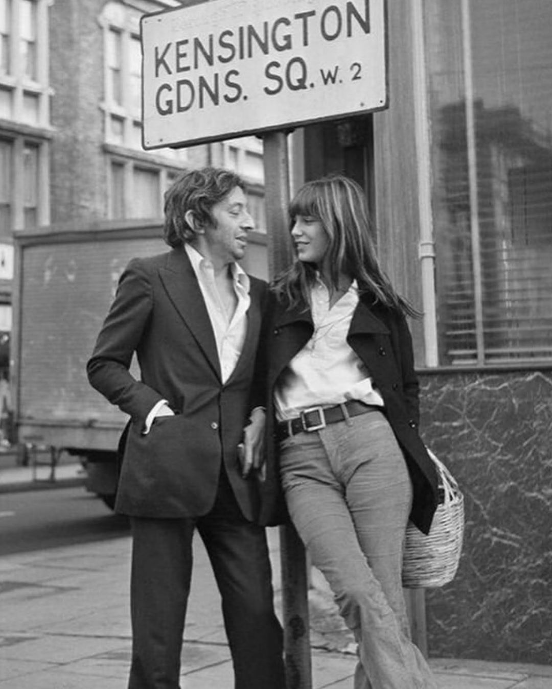 Aure?lia Hoang • Bridal  on Instagram: “Iconic lovers // Serge Gainsbourg and Jane Birkin пёЏ (via @michelina2)” -   16 beauty Icon jane birkin ideas