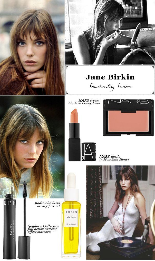 Beauty Icon: Jane Birkin -   16 beauty Icon jane birkin ideas