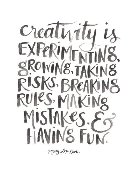 Creativity Quote Art Print | Instant Download Art Print | 8x10 Printable -   16 beauty Words creative ideas