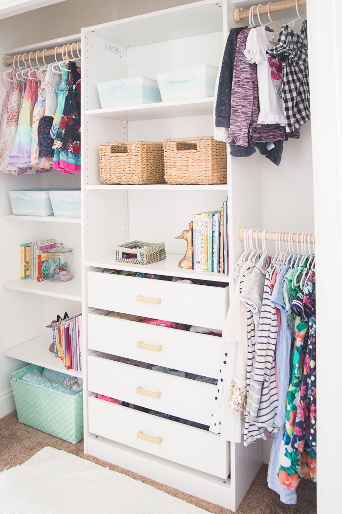 Kids Closet Makeover with IKEA Closet Organizer - DIY -   16 diy Organizador dormitorio ideas