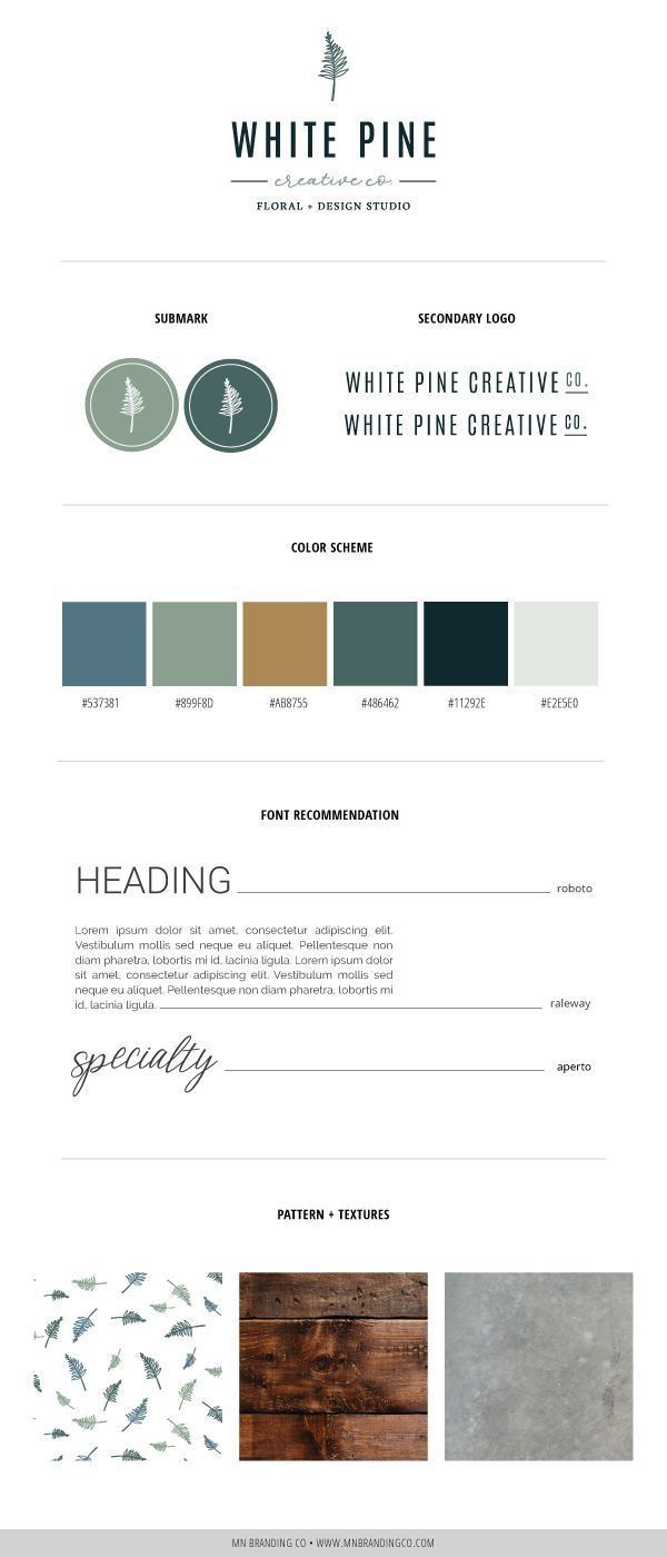 Brand Reveal: White Pine | Witt and Company -   16 simple style Guides ideas