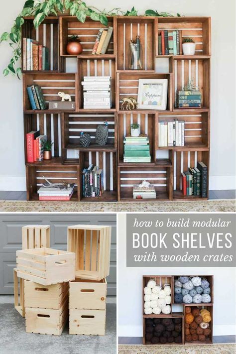 17 diy Shelves dorm ideas