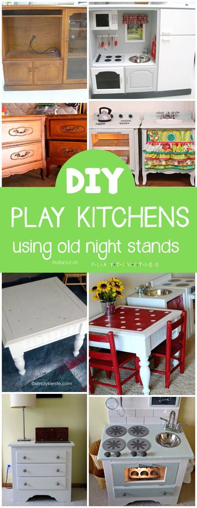 Repurposing Old Furniture. Kid friendly ideas - PLAYTIVITIES -   18 diy Furniture for kids ideas