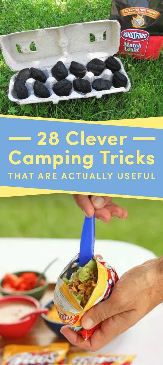 18 diy Outdoor camping ideas