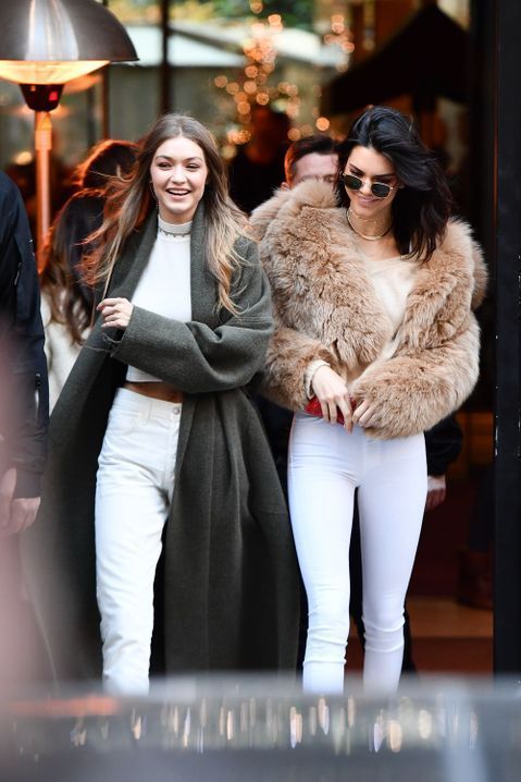 Photos : Kendall Jenner et Gigi Hadid enfin r?unies ? Paris ! -   18 style Gigi Hadid kendall jenner ideas