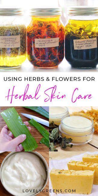 DIY Herbal Skin Care: how to use plants to make natural beauty products -   19 beauty natural ideas