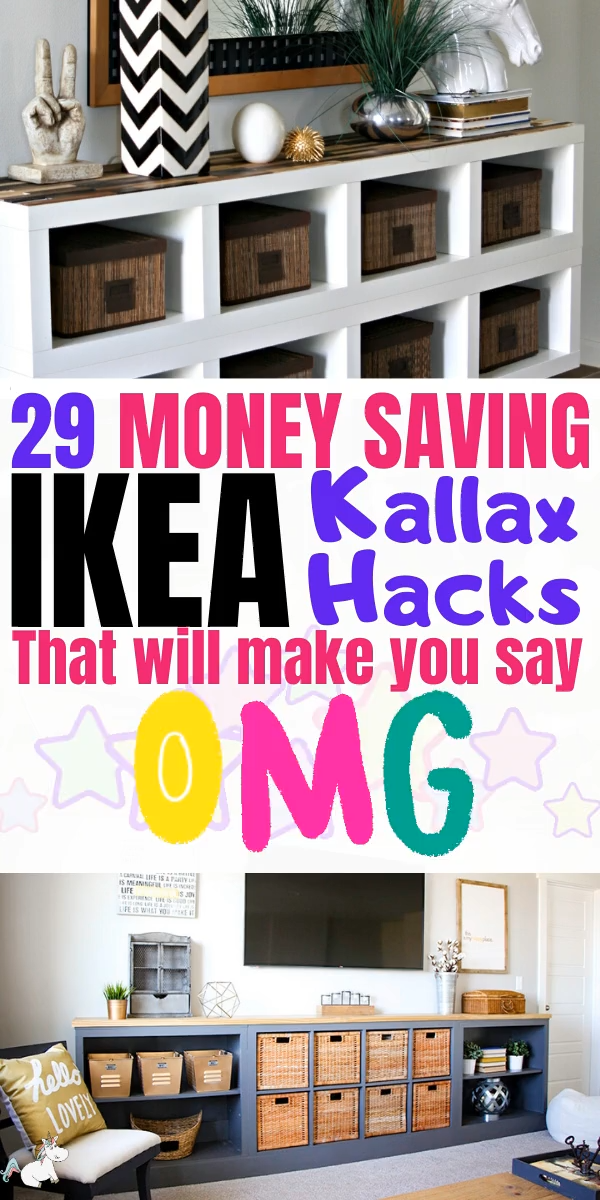 29 Money Saving Ikea Kallax Hacks That'll Make You Say OMG -   19 diy Bathroom ikea ideas