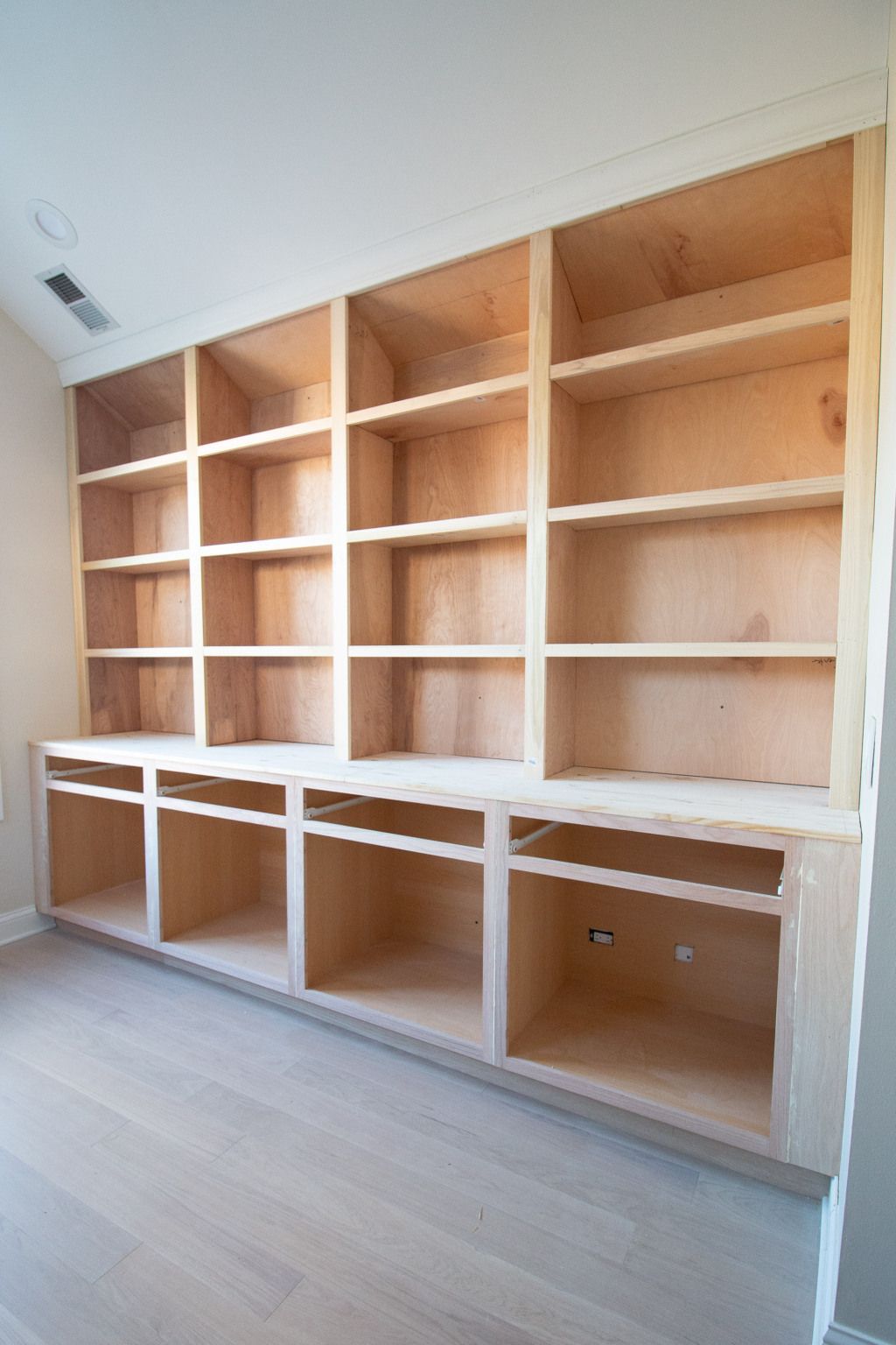 19 diy Bookshelf with cabinets ideas