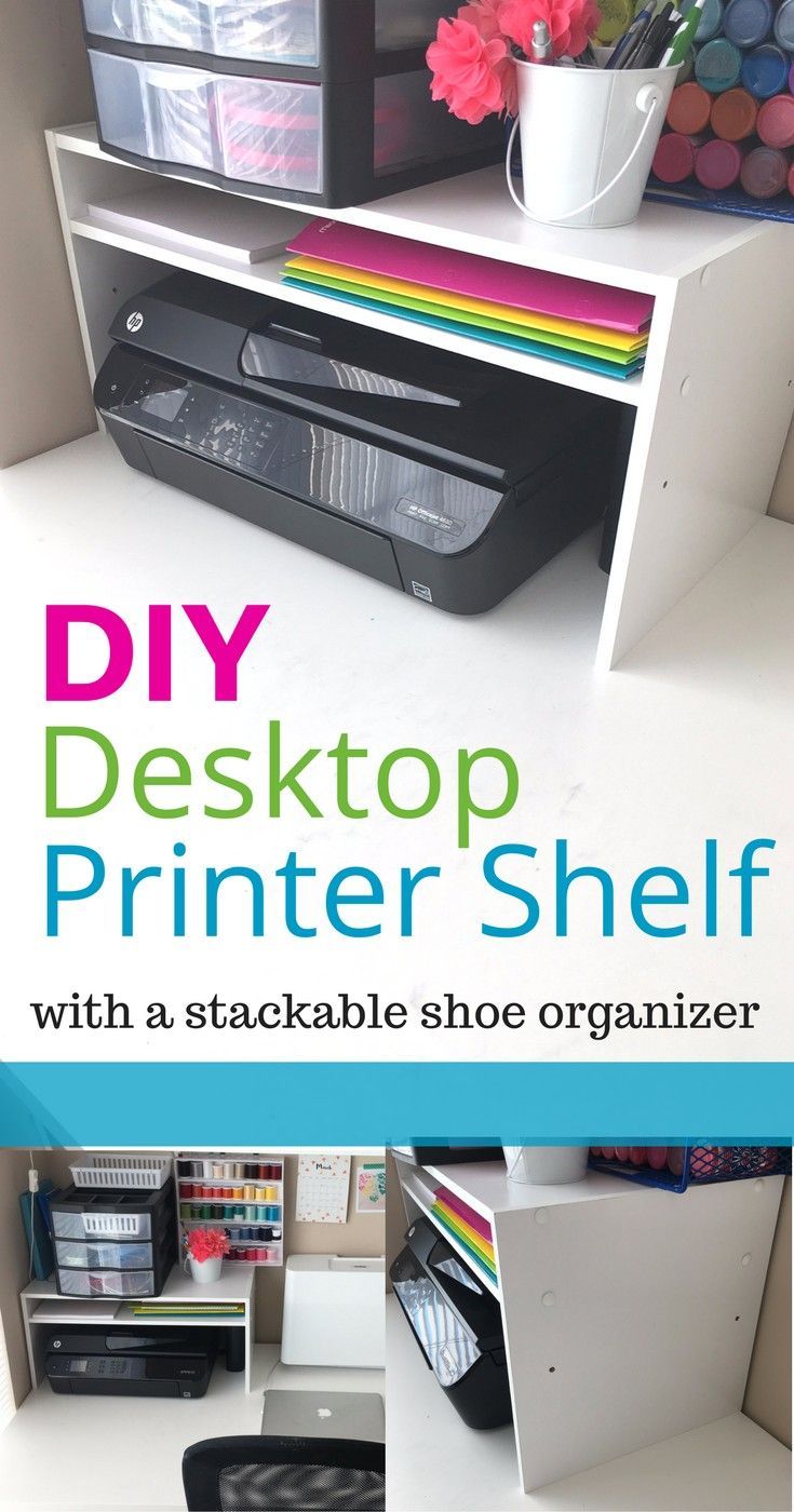 19 diy Desk shelf ideas