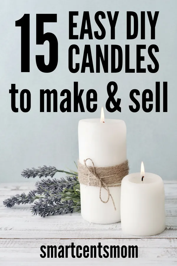 Crafts that Make Money: Start a Candle Business from Home - SmartCentsMom -   19 diy Easy candles ideas