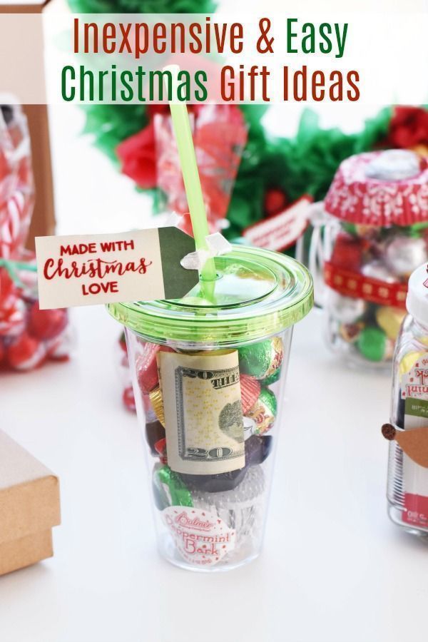 Cute Homemade Christmas Gift Ideas (Inexpensive and Easy) -   19 diy Gifts for friends ideas