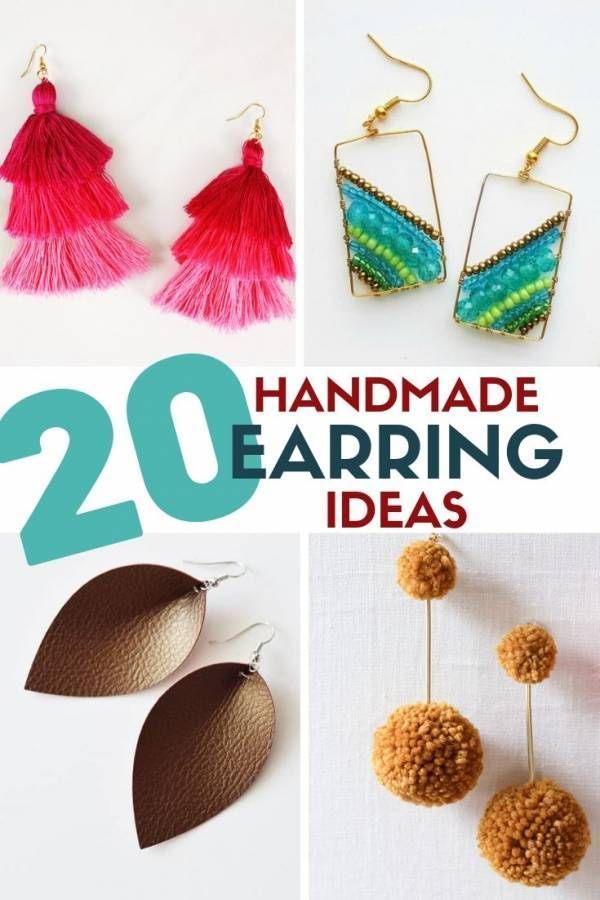 20 DIY Earring Tutorials -   19 diy Jewelry minimalist ideas