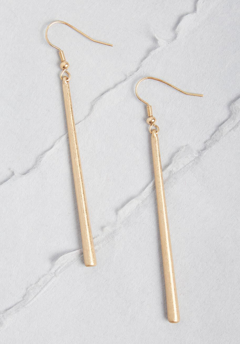 Going Long Dangle Earrings -   19 diy Jewelry minimalist ideas