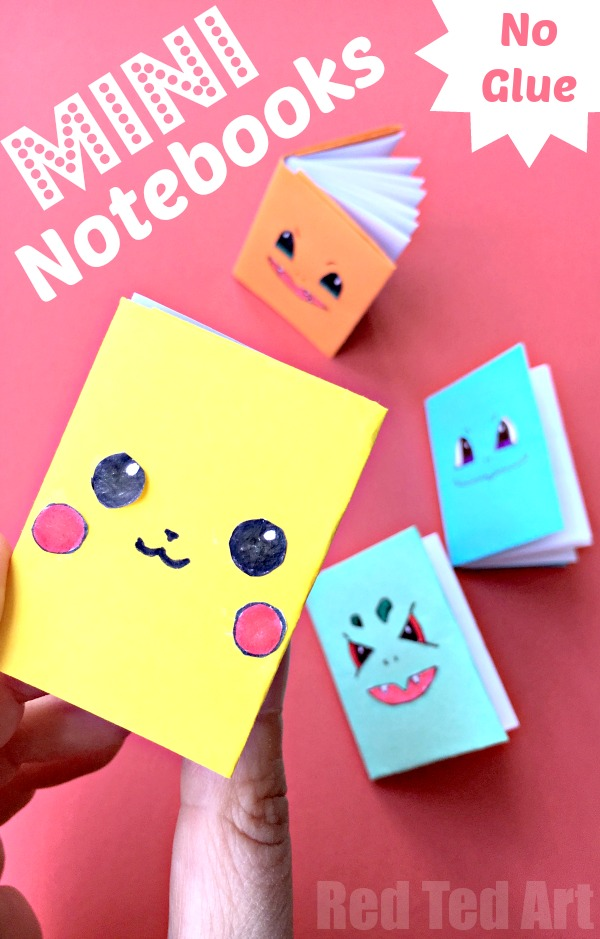 No Glue Paper Book DIY - Red Ted Art - Make crafting with kids easy & fun -   19 diy Paper notebook ideas