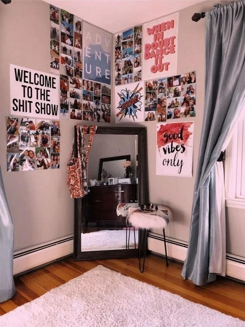 Dorm Room, Welcome to the Shit Show, Printable Poster, Digital Print, Monochrome, Typography Wall Decor Art College Cubicle Office Work Gift -   19 diy Room ideas
