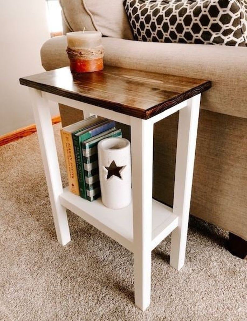Rustic Side/End Table -   19 diy Table side ideas