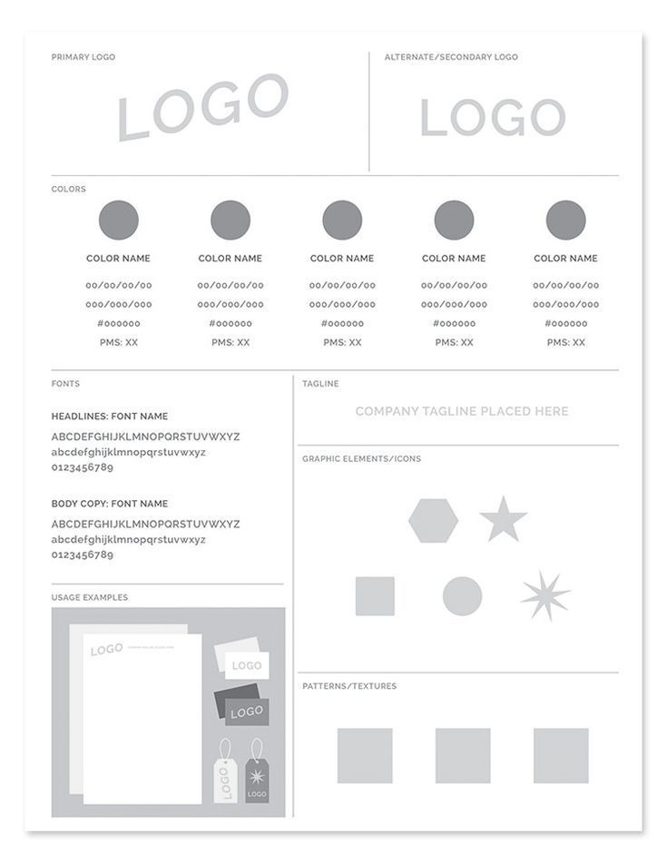 Freebie: Brand Style Guide Template - Every-Tuesday -   19 style Guides template ideas