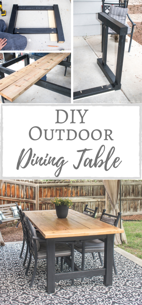 21 diy Outdoor table ideas