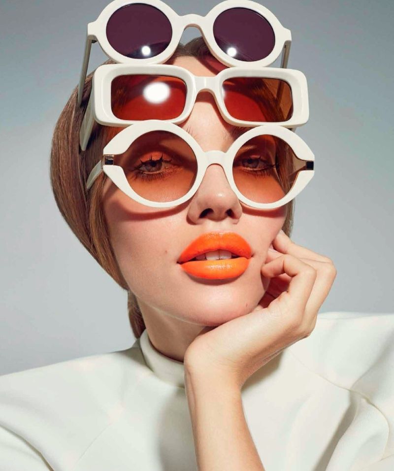 Tanya Kizko Models Eye-Catching Beauty for Harper's Bazaar Mexico -   22 beauty Editorial harpers bazaar ideas
