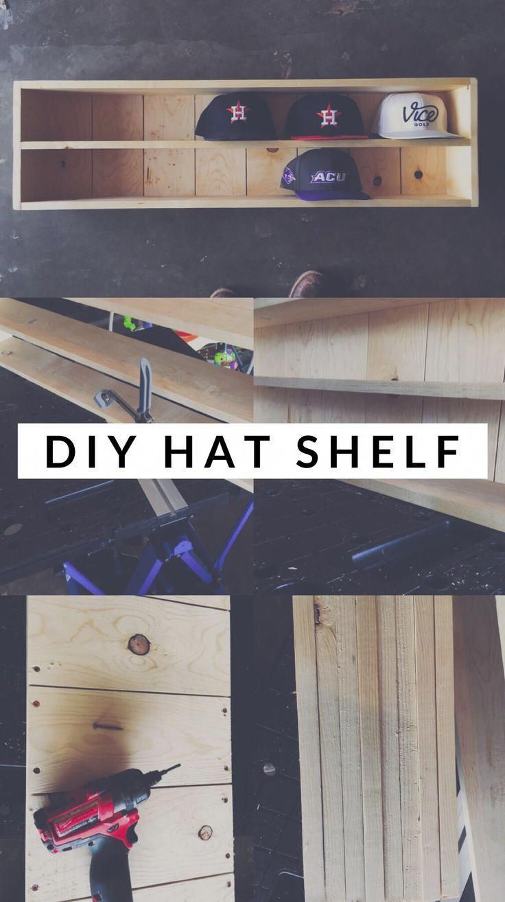 Baseball Hat Organizer – Beginner DIY Project -   24 popular diy Projects ideas