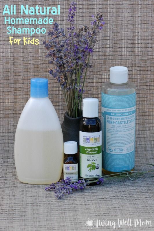 All Natural Homemade Shampoo for Kids (Quick + Simple DIY Shampoo) -   25 beauty DIY kids ideas