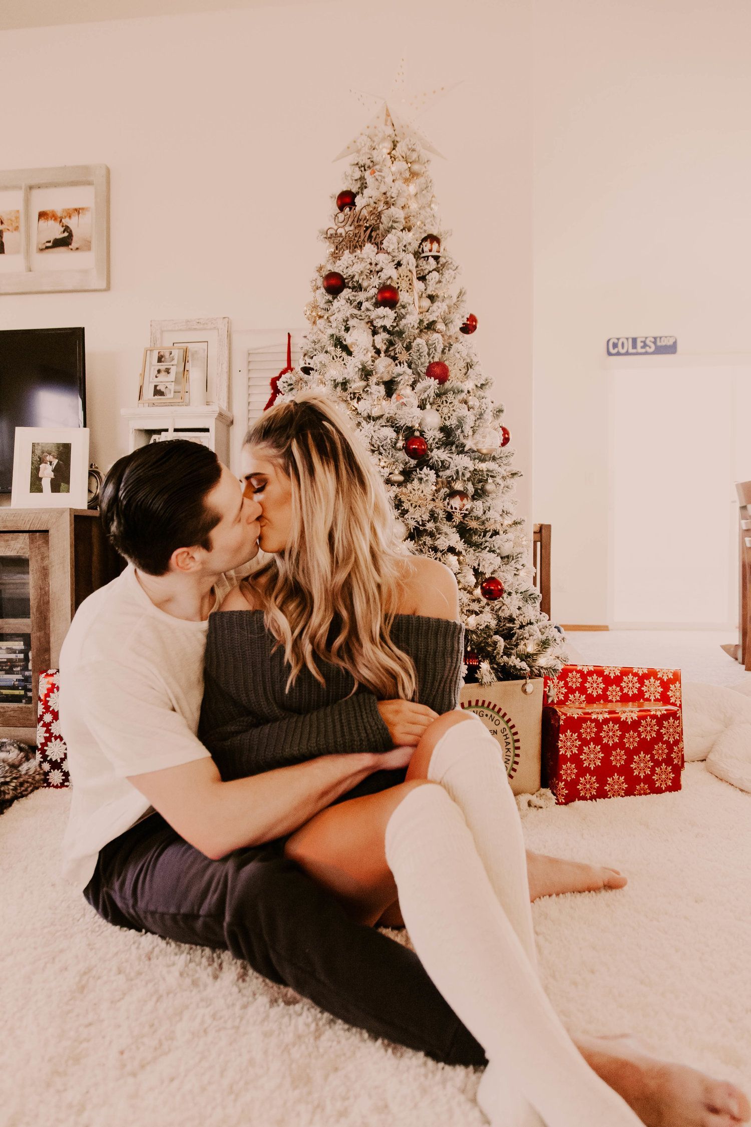 In Home Christmas Shoot — JMikayla Photography -   14 christmas photoshoot couples studio ideas